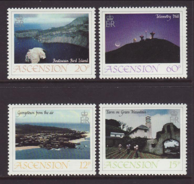 Ascension 328-331 Landscapes MNH VF