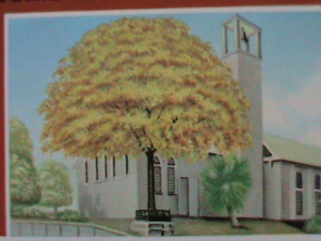 ​TRINIDAD & TOBAGO1980 SC#321 PAUI TREE - MNH-BLOCK VF-WE SHIP TO WORLDWIDE