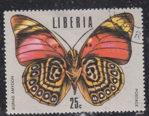 Liberia 687 Tropical Butterflies 1974