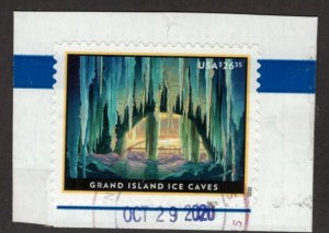 U.S. - 5430 - Grand Island Ice caves -  EXTRA FINE - Used