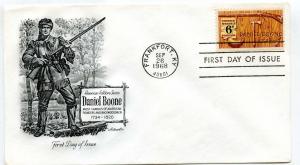1357 Daniel Boone Artmaster FDC