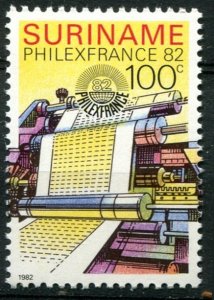 Suriname Sc#601 MNH, 100c multi, International Stamp Exhibition Philexfrance...