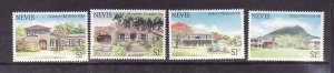Nevis-Sc#280-3-unused NH set-Tourism-1985-