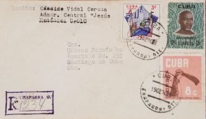 O) 1965 CUBA, CARIBBEAN, JESUS MENENDEZ,  SUGARCANE HARVEST SOCIALIST, MAY 1