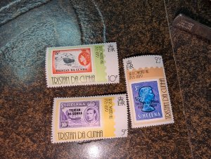 Tristan Da Cunha 206-208, 255-258, 260-262, 264-267, 268-271 all are mnh/mh