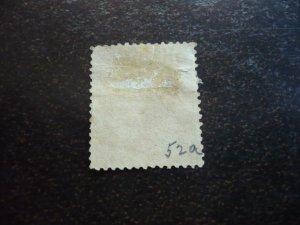 Stamps  - Cuba - Scott# 106 - Used Single Stamp - Surcharged & Overprinted