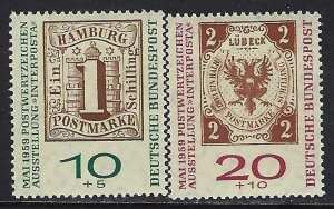 Germany B366-67 MNH M1204-1