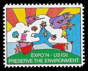 PCBstamps   US #1527 10c Expo 74, MNH, (29)
