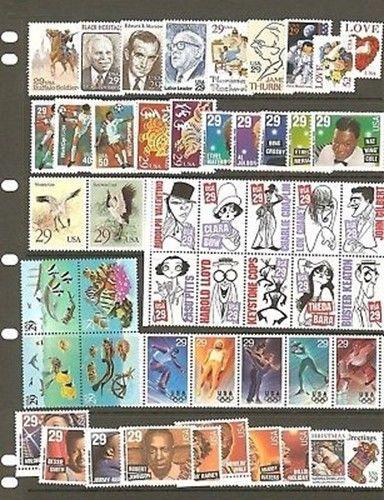 US 1994 Commemoratives Year Set with 49 Stamps MNH