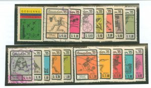 Ecuador #913/916-919/921/ Used Single (Sports)