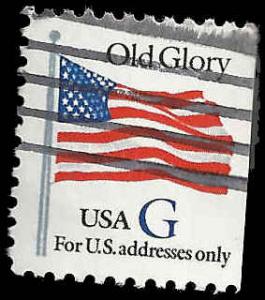 # 2884 USED G STAMP OLD GLORY