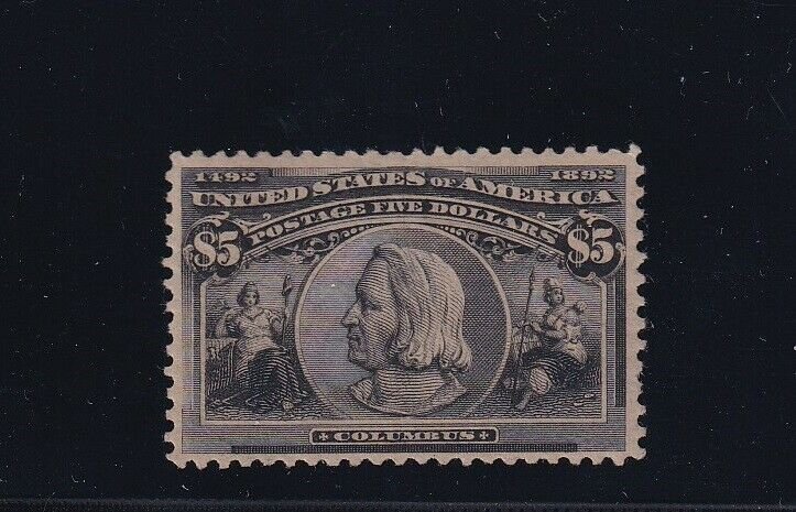 245 VF previously hinged PSE cert OG with rich color cv $ 2500  see pic 