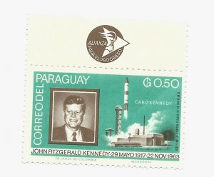 Paraguay 1965 - MNH + Tab - Scott #891 *