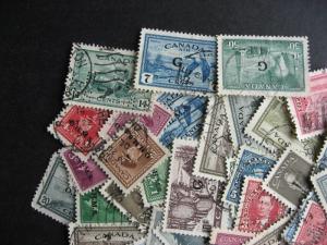 Canada 65 different official stamps, perfin, and overprinted, check them out!