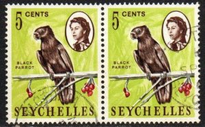 Seychelles Sc #198 Used pair