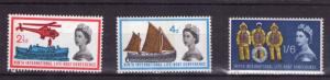 GB QEII 1962/63 ordinary commemoratives MNH condition.