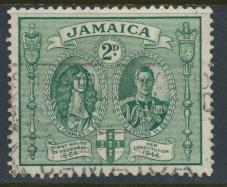 Jamaica SG 135a perf 12« x 13 used    SC# 130     see details