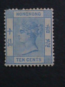 ​HONG KONG-1902 SC#46 120 YEARS OLD-QUEEN VICTORIAI MINT LT.HING VF RARE