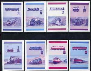 St Vincent - Grenadines 1987 Locomotives #8 (Leaders of t...