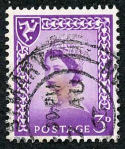 IOM SG2a 3d Deep Lilac on Chalky Paper Fine used cat from 6.50 pounds