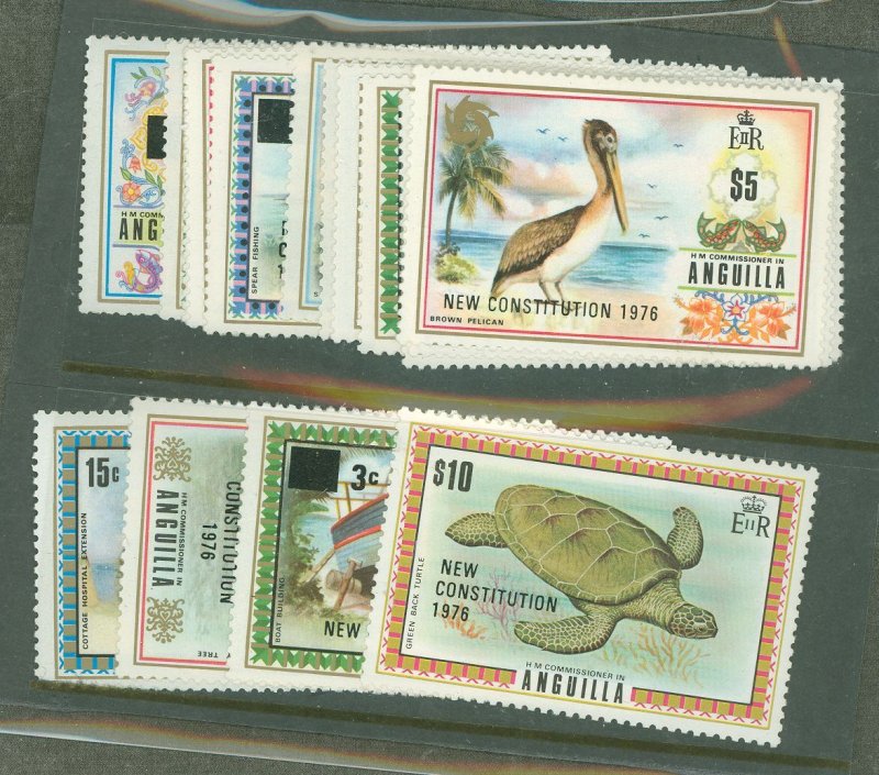 Anguilla #229-246 Mint (NH) Single (Complete Set)