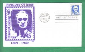 #2188 Dr. Harvey Cushing M.D. - Seldom Seen RJW CACHET