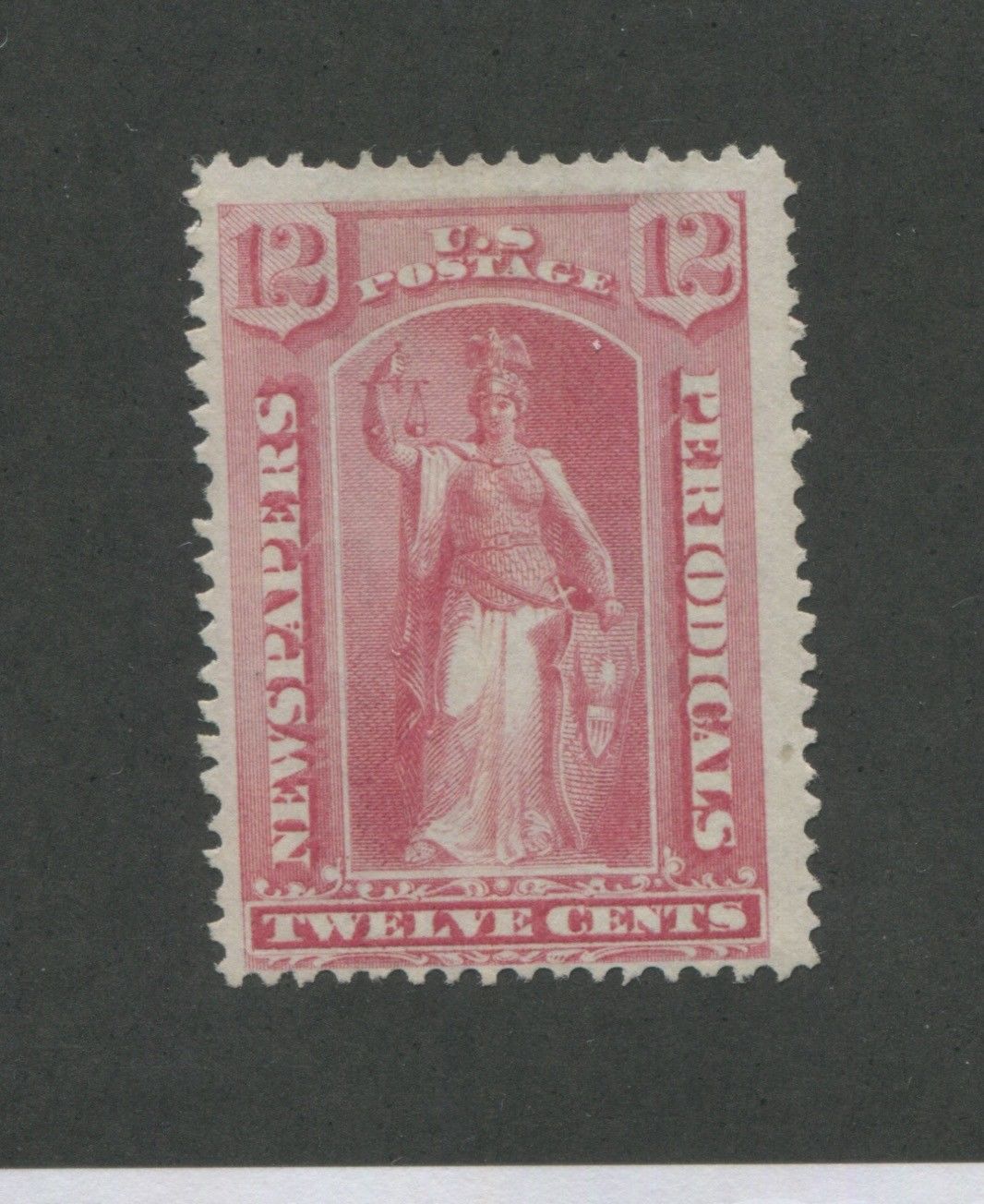 1875 United States Newspaper & Periodical Stamp #PR40 Mint Fine ...