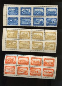 48 GERMANY 1935 KÖNIGSBERG RUSSIA KALININGRAD OSTROPA POSTER STAMPS (925V)