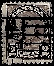 CANADA   #166 USED (6)