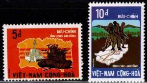 South Vietnam Scott 439-440 Victory at Binh-Long MNH** set CV$20
