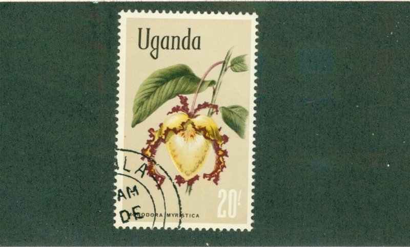 UGANDA 129 USED BIN$ 1.25