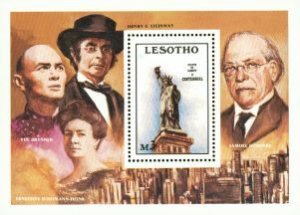 Lesotho Liberty , 1 souvenir sheet