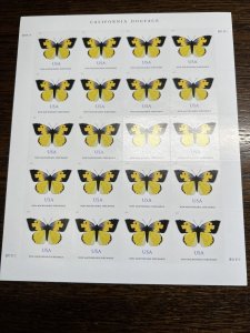 Scott # 5346 Dogface Butterfly Sheet Of 20 Stamps MNH-US(1.03)Face Each Stamp.