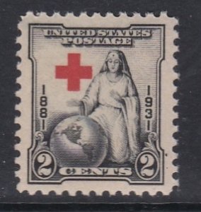 702 Red Cross MNH