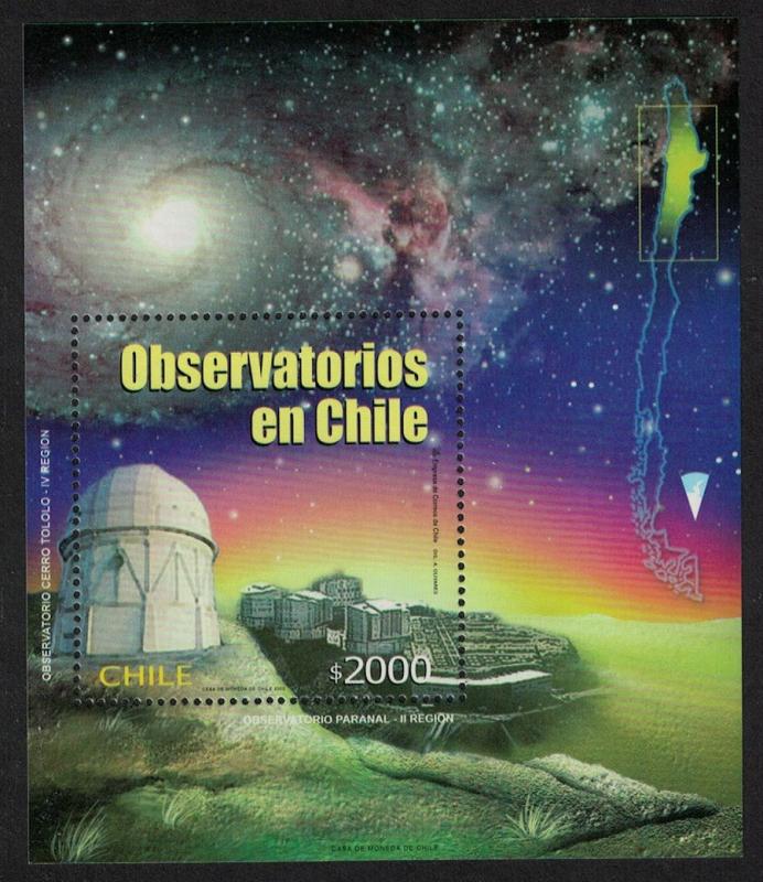 Chile Observatories Astronomy MS SG#MS2059 MI#Block 54 SC#1407