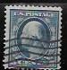US used #378 Washington, blue