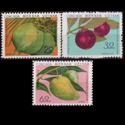 VIET NAM-N.L.F. 1976 - YV# 19-21 Fruits Set of 3 NH