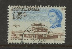 Antigua #175 Used 1966 Single 15c Stamp