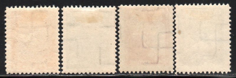 Latvia #B92-B95   MH