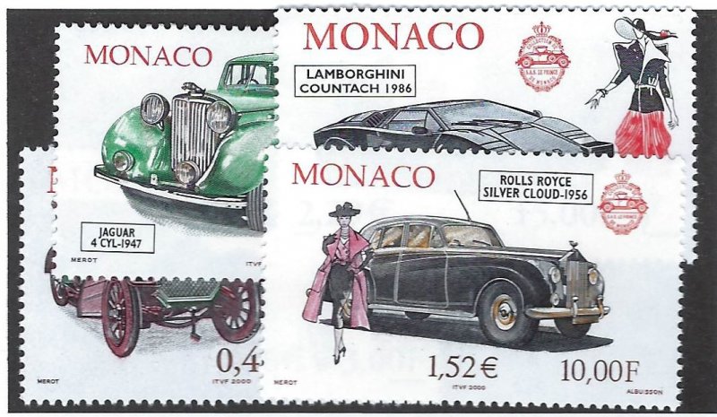 Monaco SC#2169-2172 MNH VF SCV$16.00...Great Opportunity!