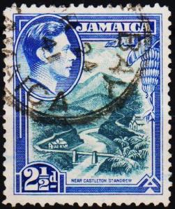 Jamaica. 1938 2 1/2d S.G.125 Fine Used