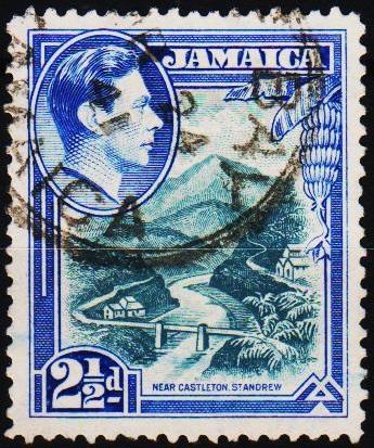 Jamaica. 1938 2 1/2d S.G.125 Fine Used