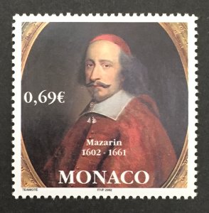 Monaco 2002 #2244, Jules Cardinal Mazarin, MNH.