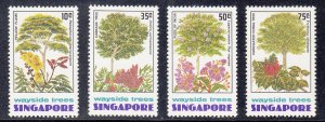 Singapore Scott #243-246 MNH