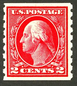 U.S. #413 MINT SINGLE WITH COPY OF PF CERT OG NH