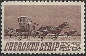 # 1360 MINT NEVER HINGED CHEROKEE STRIP