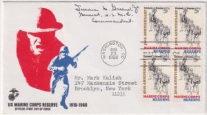 US 1315 FDC Signed by General Wallace M. Green Jr,