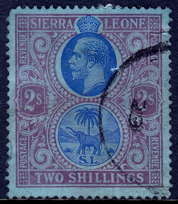 Sierra Leone - Scott #135 - Used - Faults - SCV $11.50