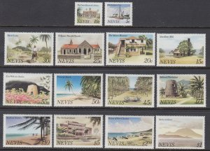 Nevis 121-134 MNH VF