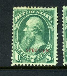 Scott #O61S State Dept. Special Printing Specimen Official Stamp (Stock #O61-12)